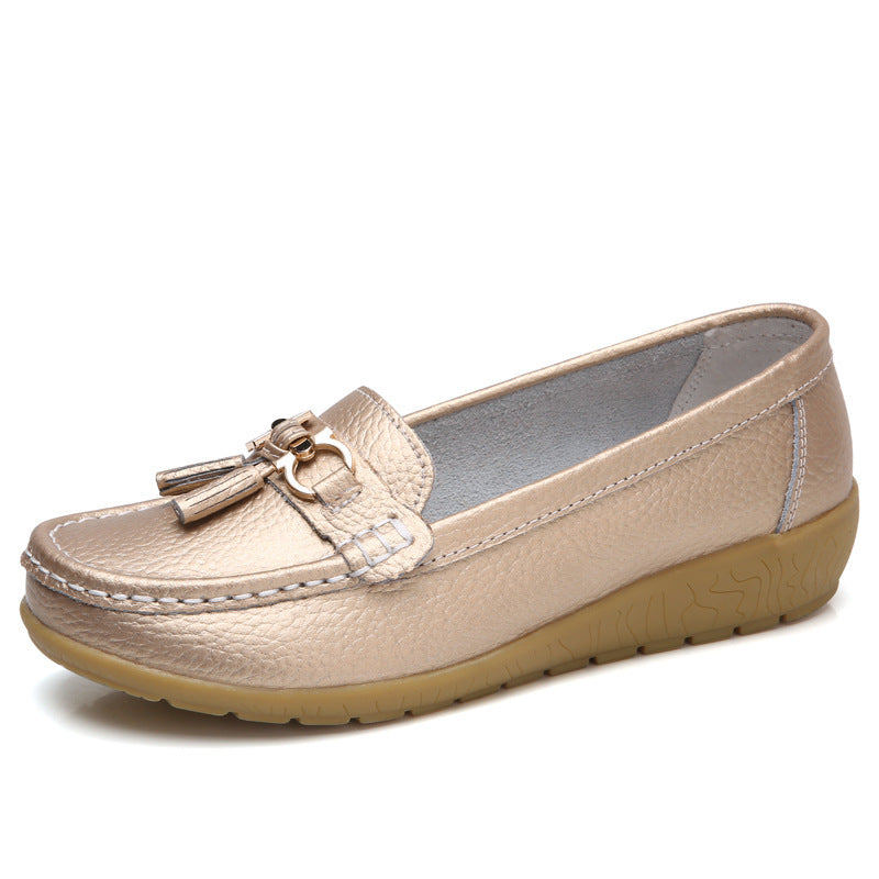Oversized Flat Bottomed Casual Shoes - Bests Sale