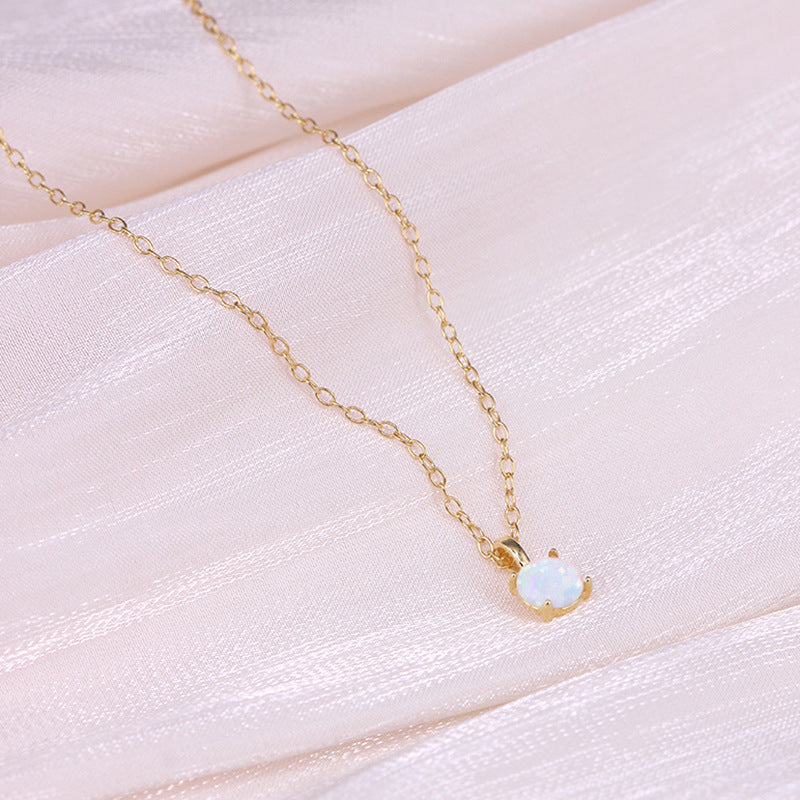 Ladies Temperament Fashion Opal Light Luxury Pendant - Bests Sale