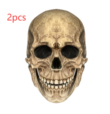 Halloween Movable Mouth Skull Mask Helmet Mouth Movable Skull Full Head Skull Mask Bests Sale