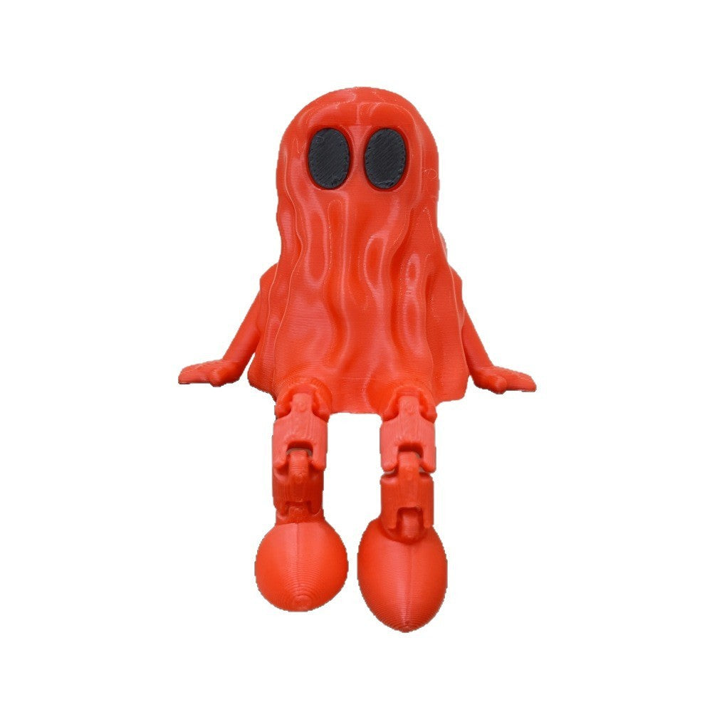 3D Printing Halloween Ghost Movable Joint Ornaments Bests Sale
