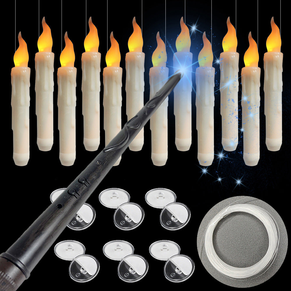 Magic Wand LED Electronic Candle Light Halloween Christmas Decoration Bests Sale