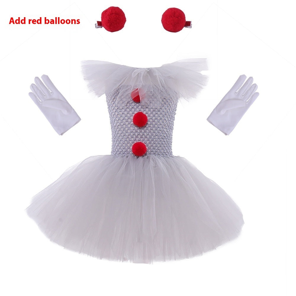 Mesh Princess Dress Set Children's Halloween Costume Bests Sale