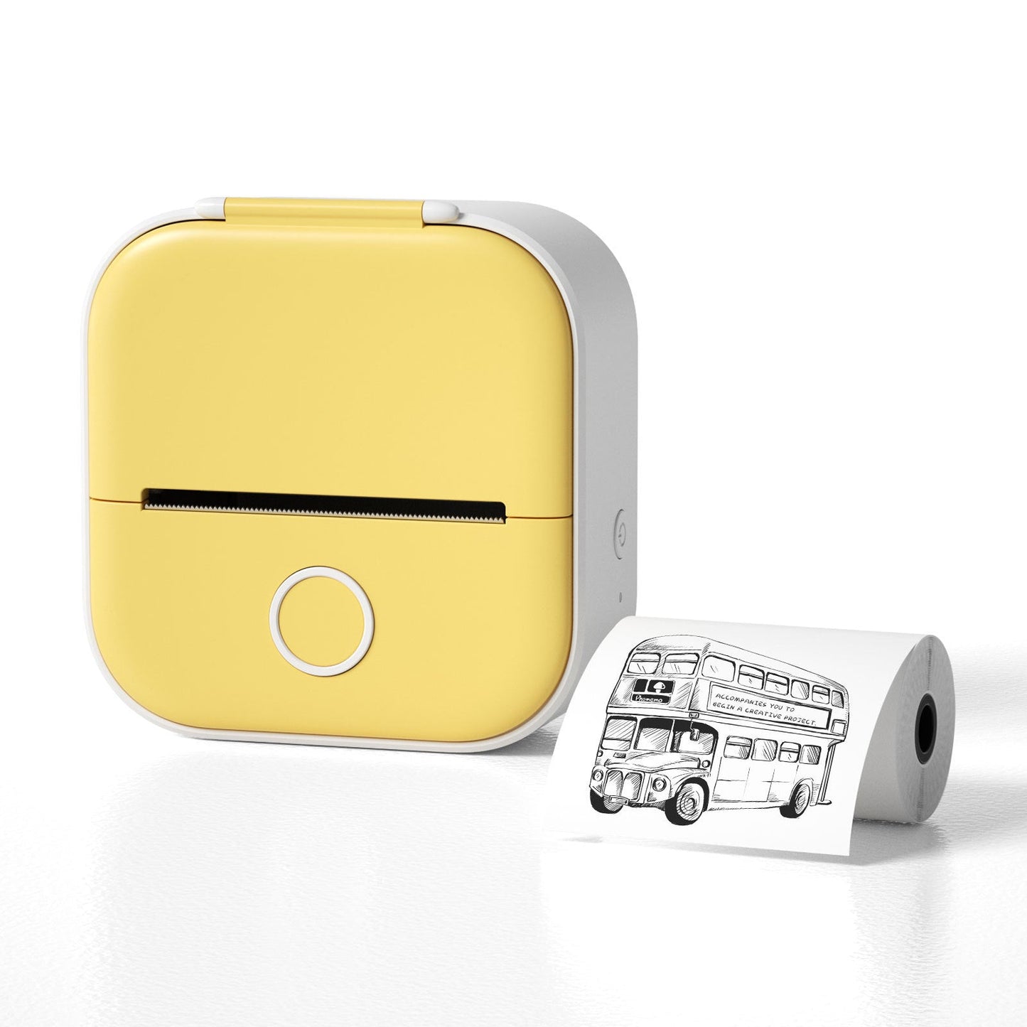 Portable Mini Thermal Label Printer Home Photo Printer Student Wrong Question Printer Bluetooth-compatible Mini Label Printer Price Tag Coffee Jasper