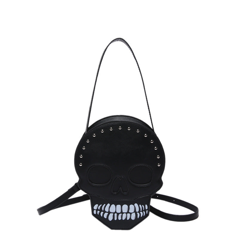 Halloween Skull Shoulder Bag Girls Funny Cute Messenger Bag Personality Creative Crossbody Bags For Women Bests Sale