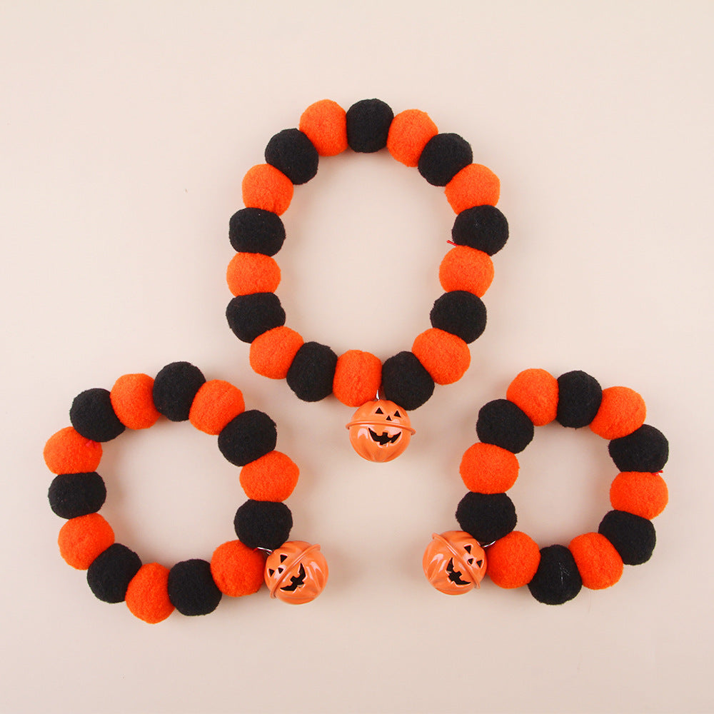Naughty Cat Collar Pet Trick Or Treat Pumpkin Collar Bests Sale