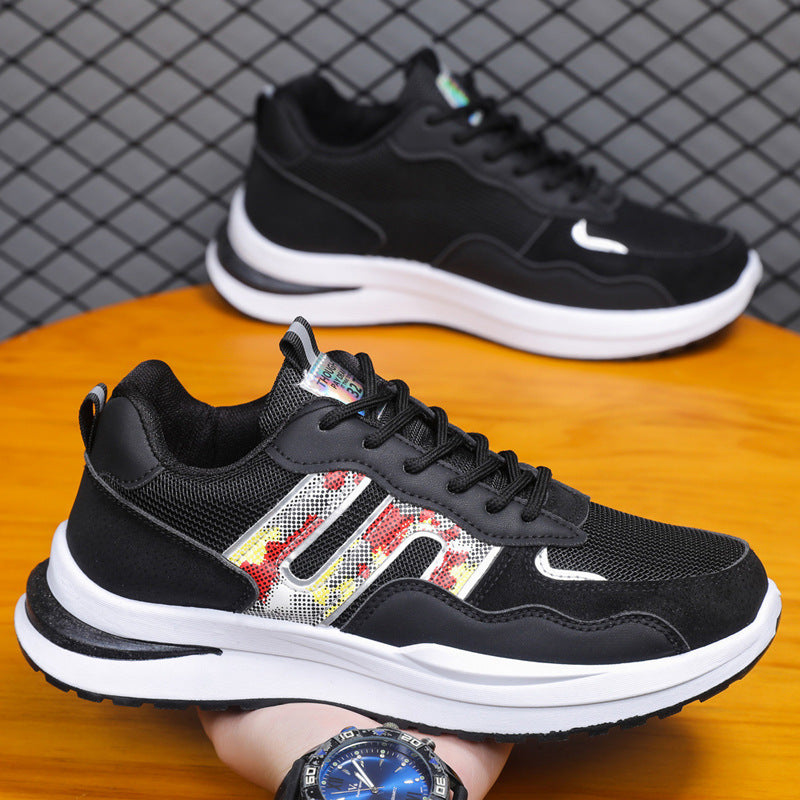 Plus Size Men's Mesh Breathable Sports Casual Shoes - Bests Sale