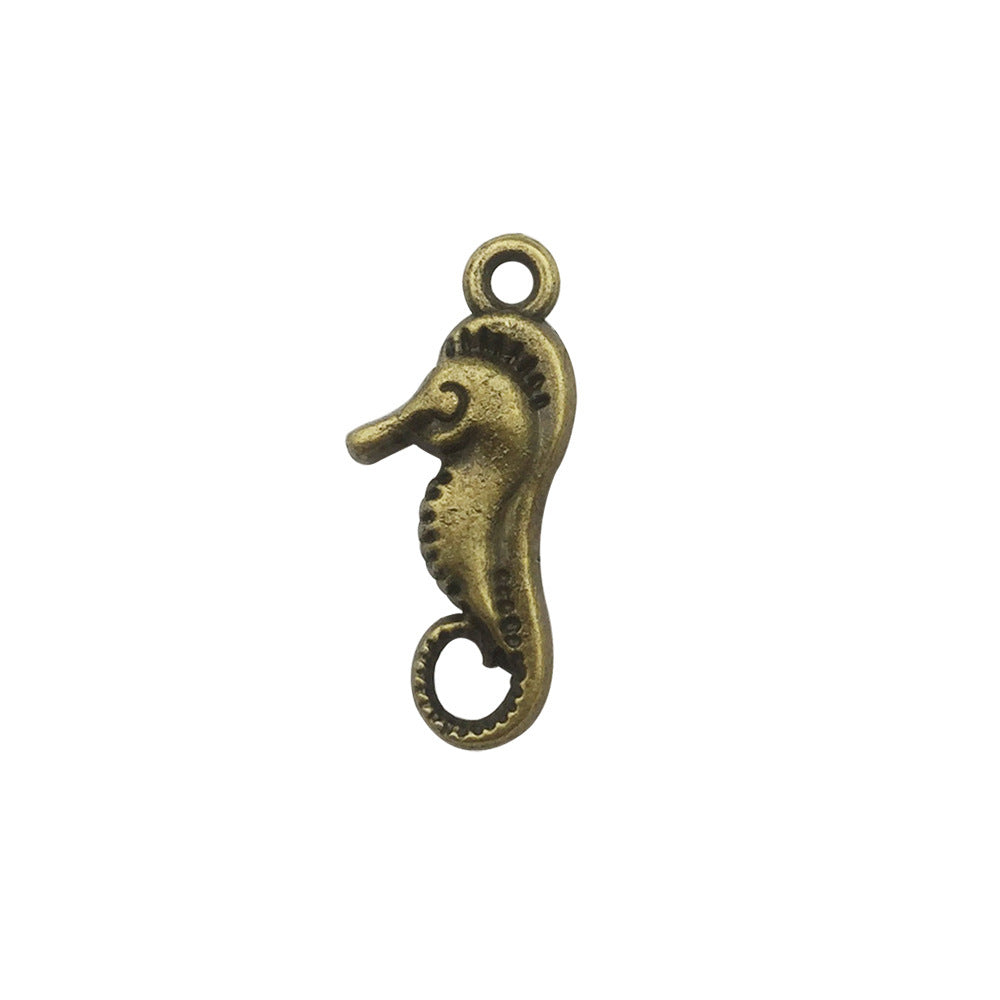 Retro Tibetan Silver Antique Brass Alloy DIY Accessories Marine Turtle Shell Necklace Bracelet Jewelry - Bests Sale
