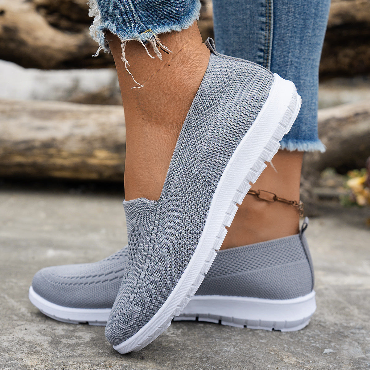 Women's Shoes Summer New Women's Mesh Surface Shoes Casual Fashion - Bests Sale