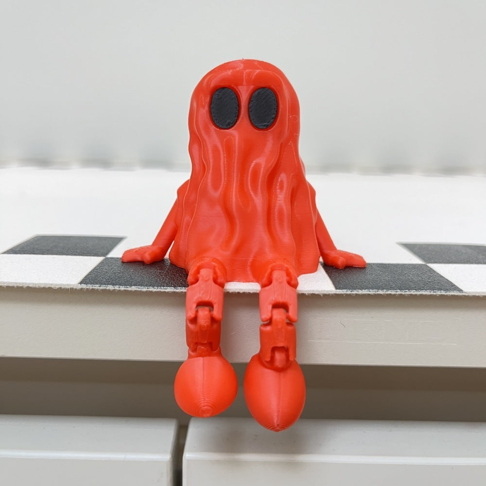 3D Printing Halloween Ghost Movable Joint Ornaments Bests Sale