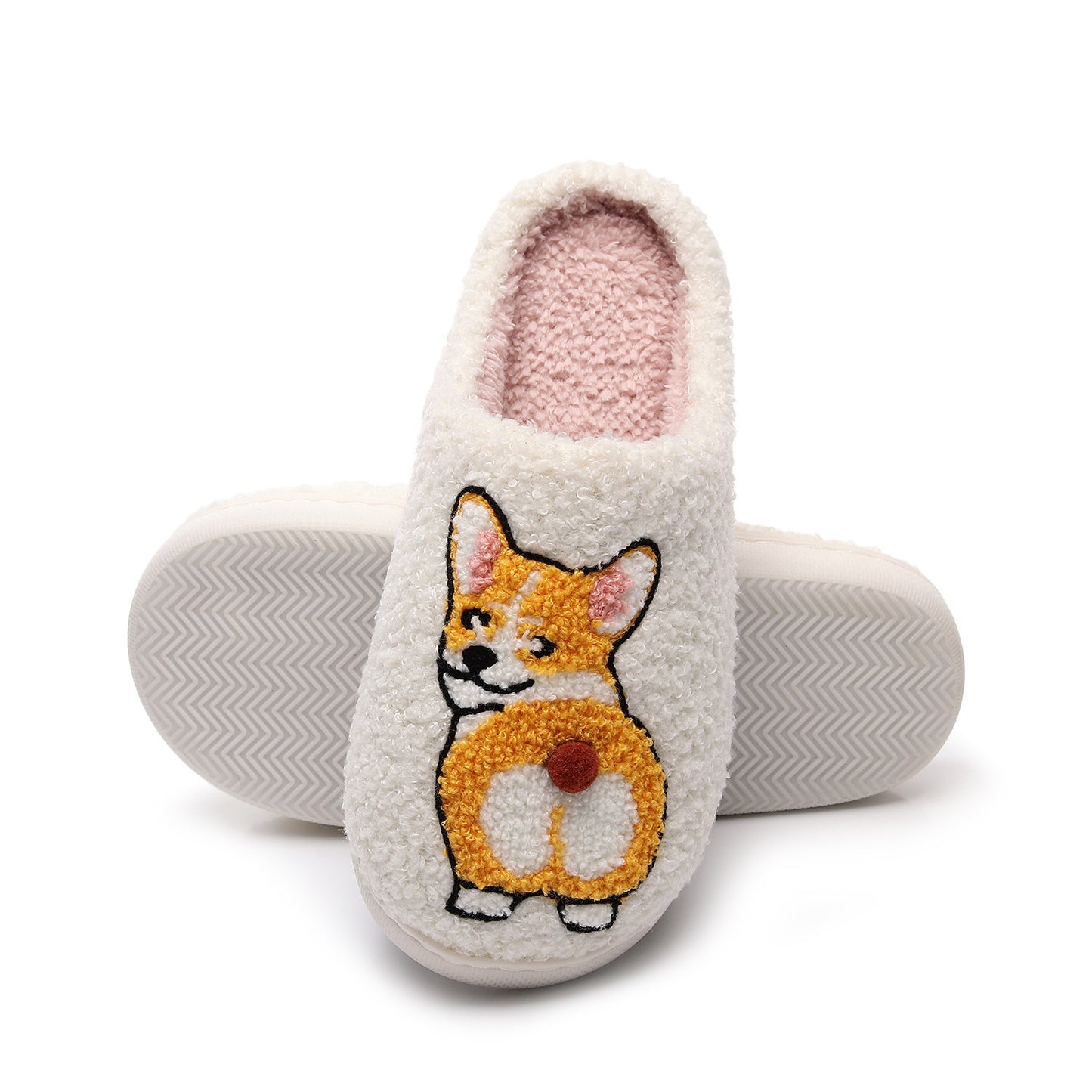 Fashion Personality Pet Dog Corgi Cotton Slippers - Bests Sale