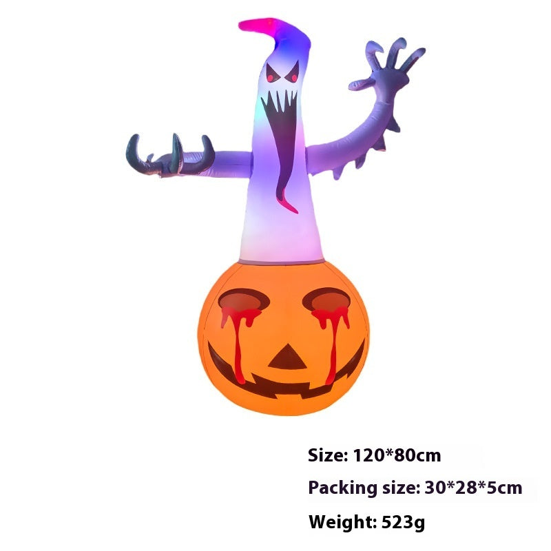 Outdoor Party Decoration Supplies Ornament PVC Luminous for Halloween and Christmas - Best Sale
