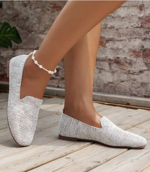 Summer Round Toe Women's Low Top Sports Flat Shoes - Bests Sale