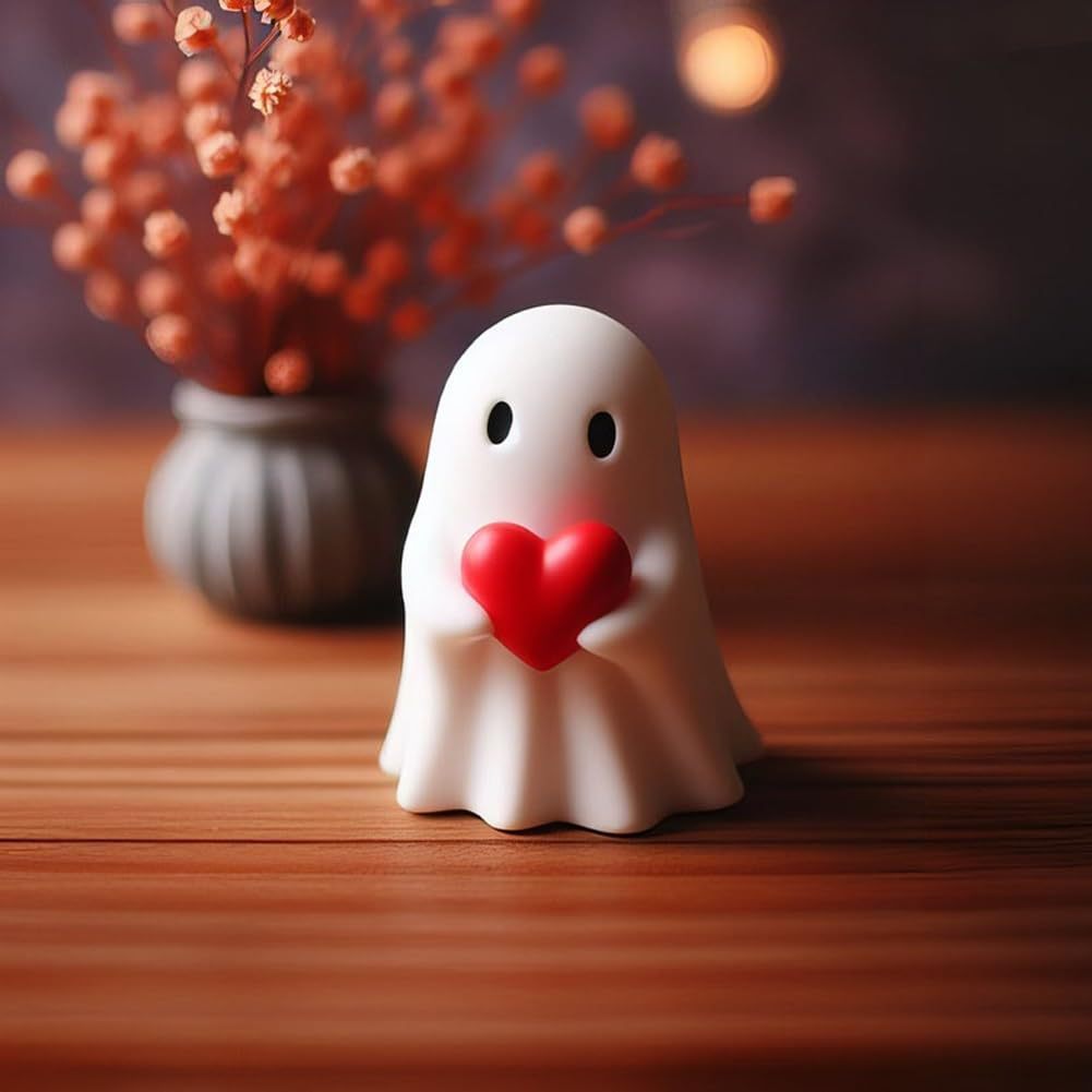 Halloween Middle Finger Love Ghost Ornaments Bests Sale