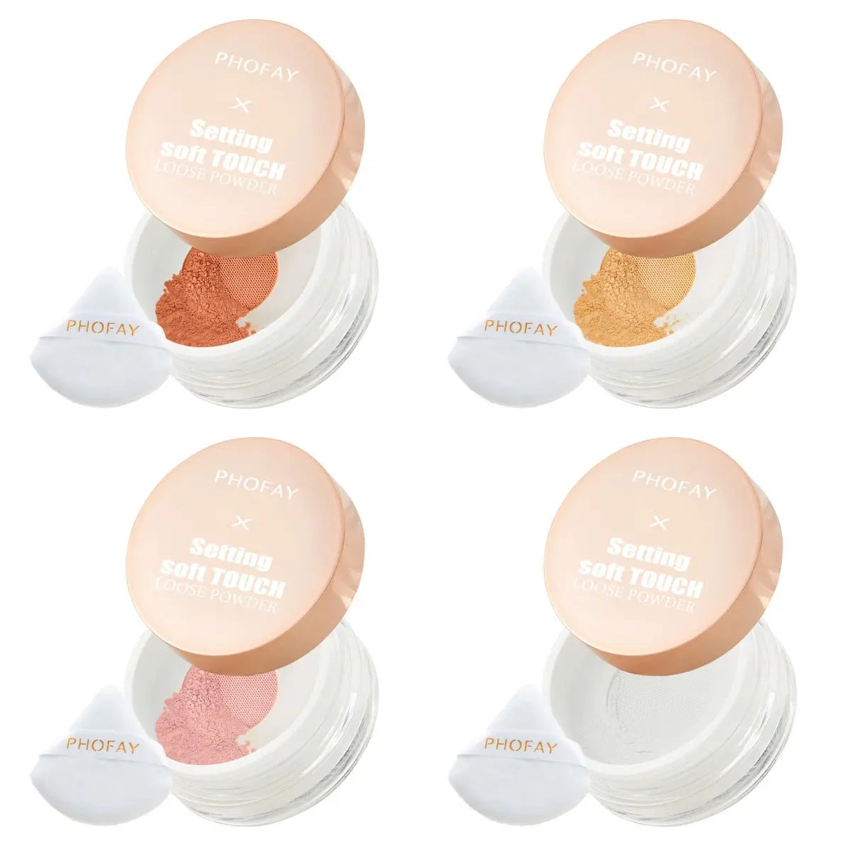 PHOFAY Setting Soft Touch Loose Powder - Bests Sale