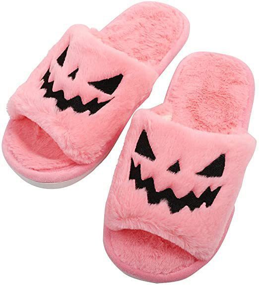 Halloween Shoes Winter Cute Warm Home Slippers Women Bests Sale