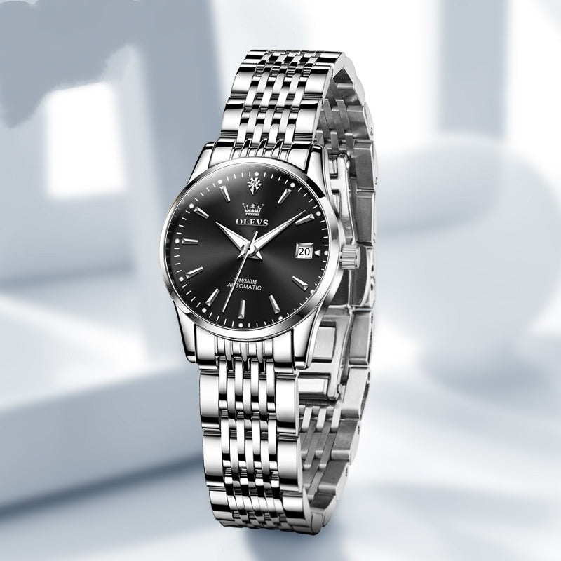Automatic Mechanical Watch Minimalist Thin Women's Watch - Bests Sale