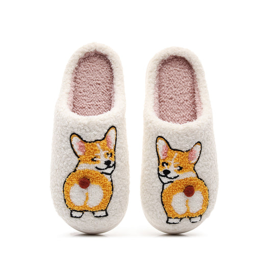 Fashion Personality Pet Dog Corgi Cotton Slippers - Bests Sale