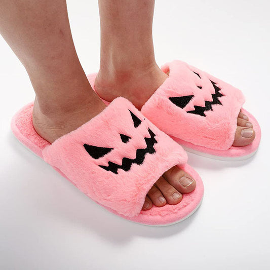 Halloween Shoes Winter Cute Warm Home Slippers Women Bests Sale