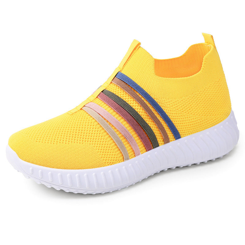 Women's Casual Shoes Breathable Mesh Surface Plus Size Soft Bottom Pumps - Bests Sale