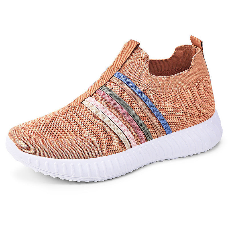 Women's Casual Shoes Breathable Mesh Surface Plus Size Soft Bottom Pumps - Bests Sale