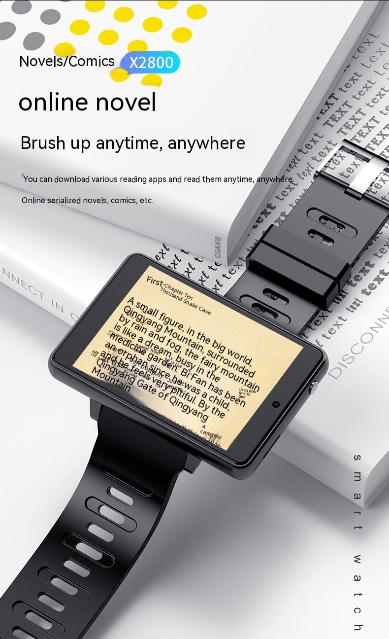 X2800 Smart Watch WIFI Positioning GPS Dual Camera - Bests Sale