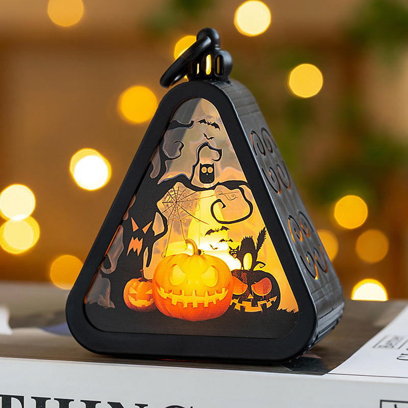 Halloween Decorations Portable Pumpkin Lamp Layout Props Bests Sale