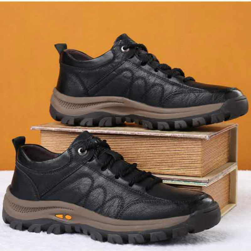 Casual Leather Shoes Outdoor Hiking Shoes - Bests Sale