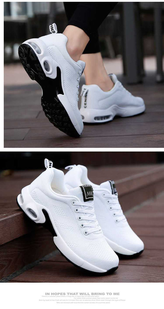 Ghost Step Dance Shoes Women's Mesh Sports Dance Shoes Soft Sole Square Dance Shoes - Bests Sale