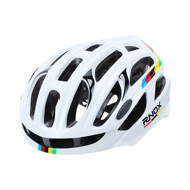 Striped Motorcycle Paint Electric Bike Helmet - Bests Sale