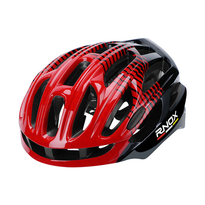 Striped Motorcycle Paint Electric Bike Helmet - Bests Sale