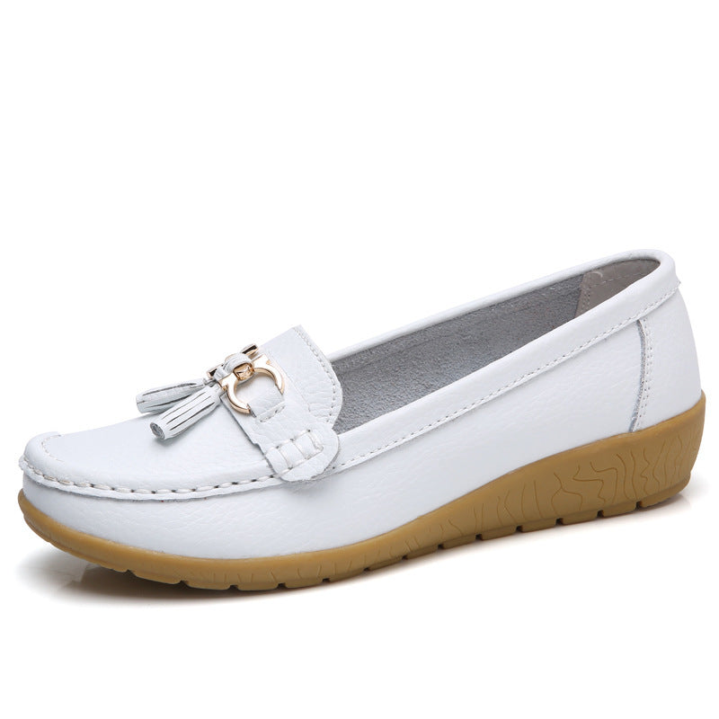 Oversized Flat Bottomed Casual Shoes - Bests Sale