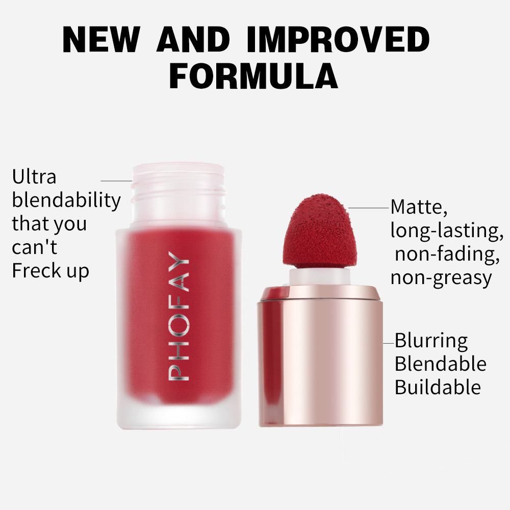 PHOFAY Mousse Liquid Blush - Bests Sale