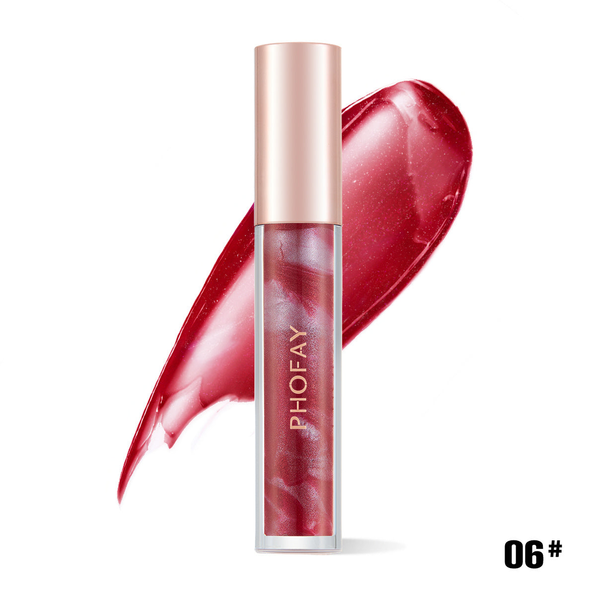 PHOFAY Rose Blooming Hydrating Lip Gloss - Bests Sale