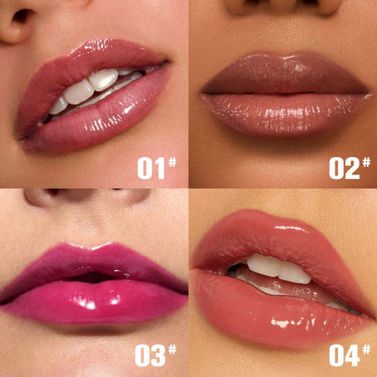 PHOFAY Rose Blooming Hydrating Lip Gloss - Bests Sale