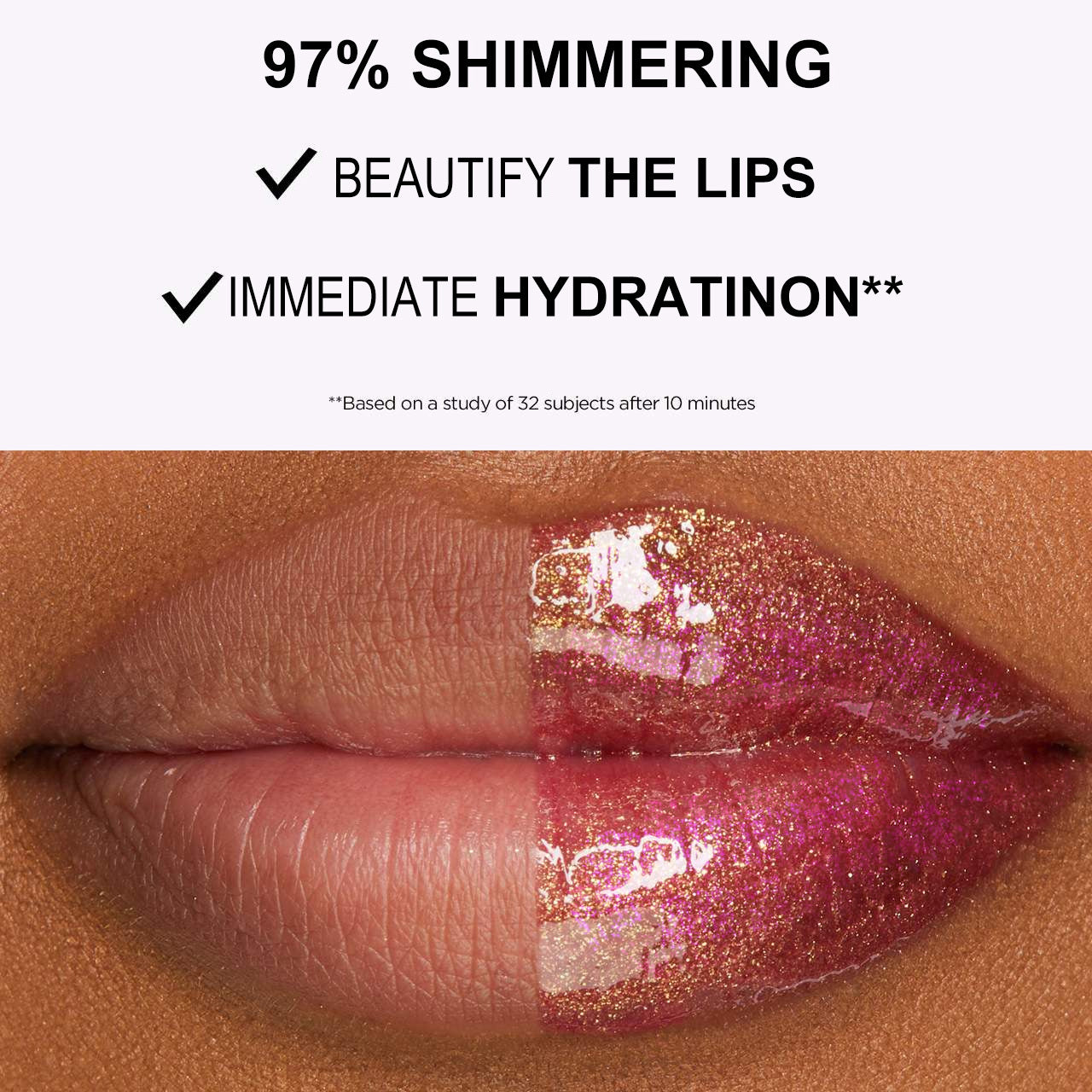 PHOFAY Moisturizing Shimmer Lip Gloss - Bests Sale