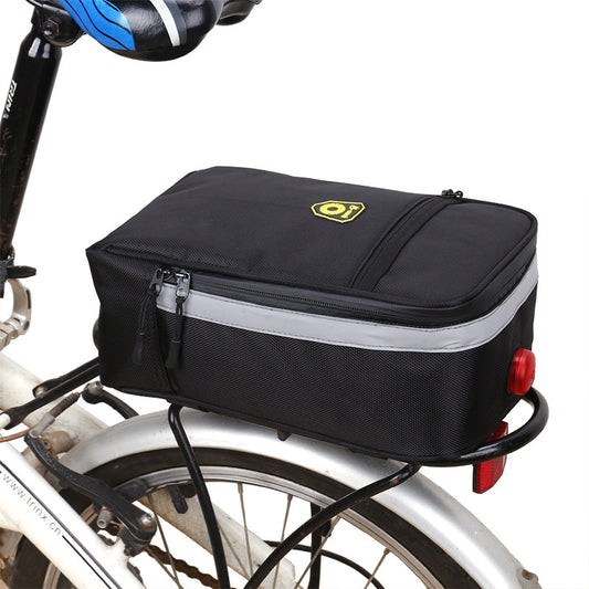 Rear-end seat bag for mountain bike electric car - Bests Sale