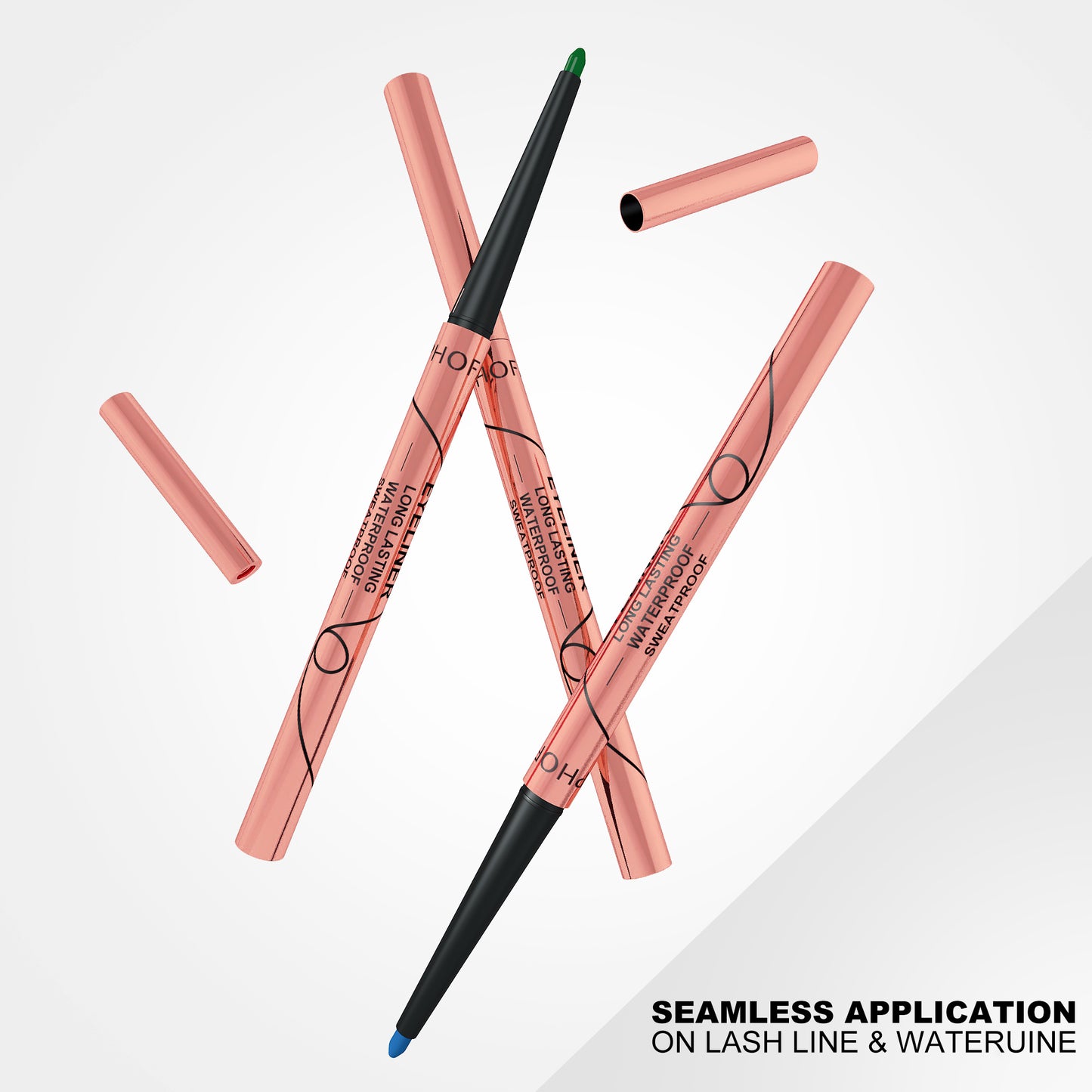 PHOFAY Waterproof Colorful Eyeliner Set - Bests Sale