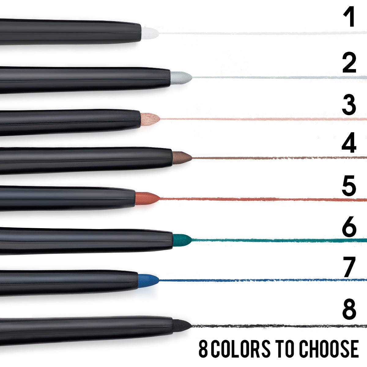 PHOFAY Waterproof Colorful Eyeliner Set - Bests Sale