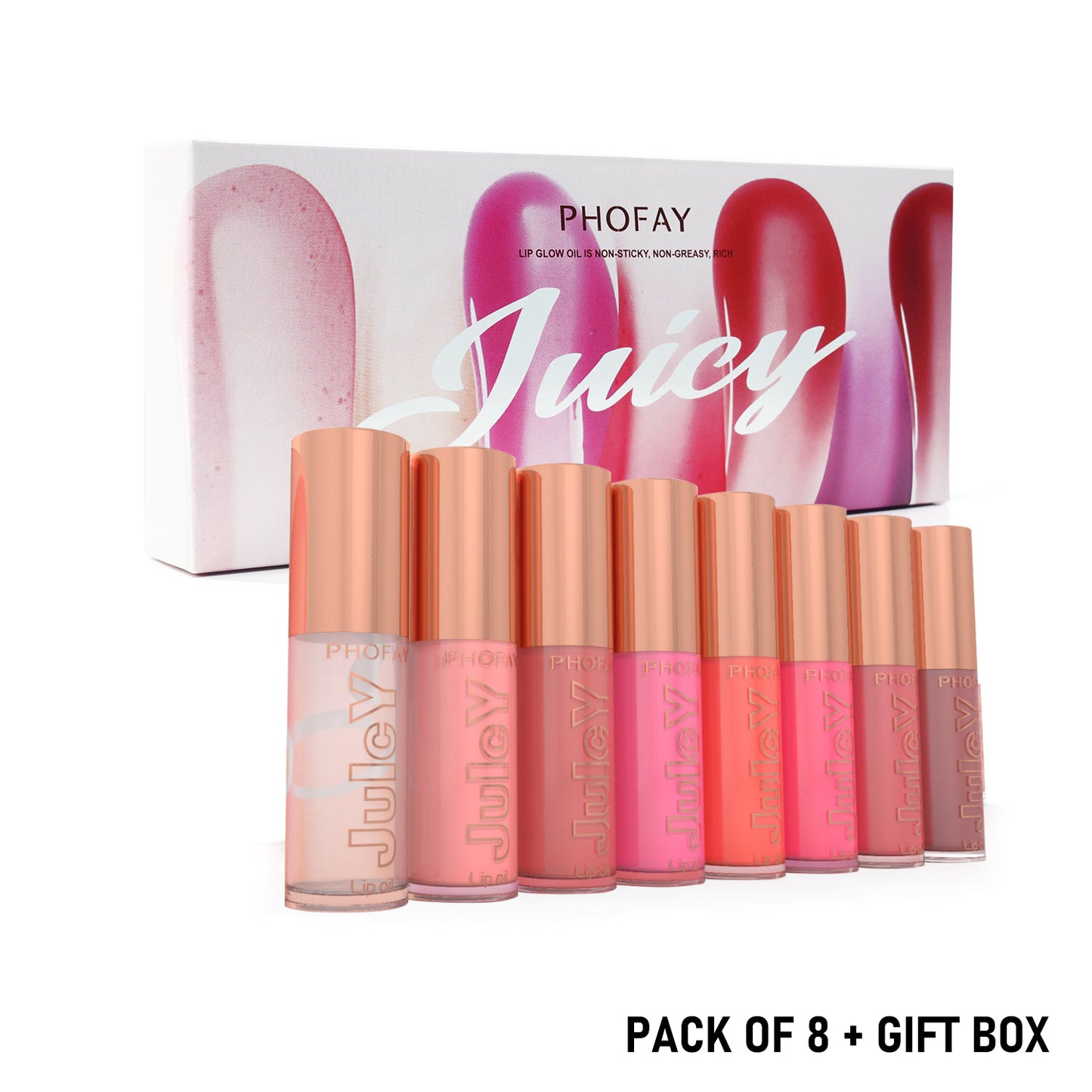 PHOFAY Juicy Lip Oil Set - Bests Sale