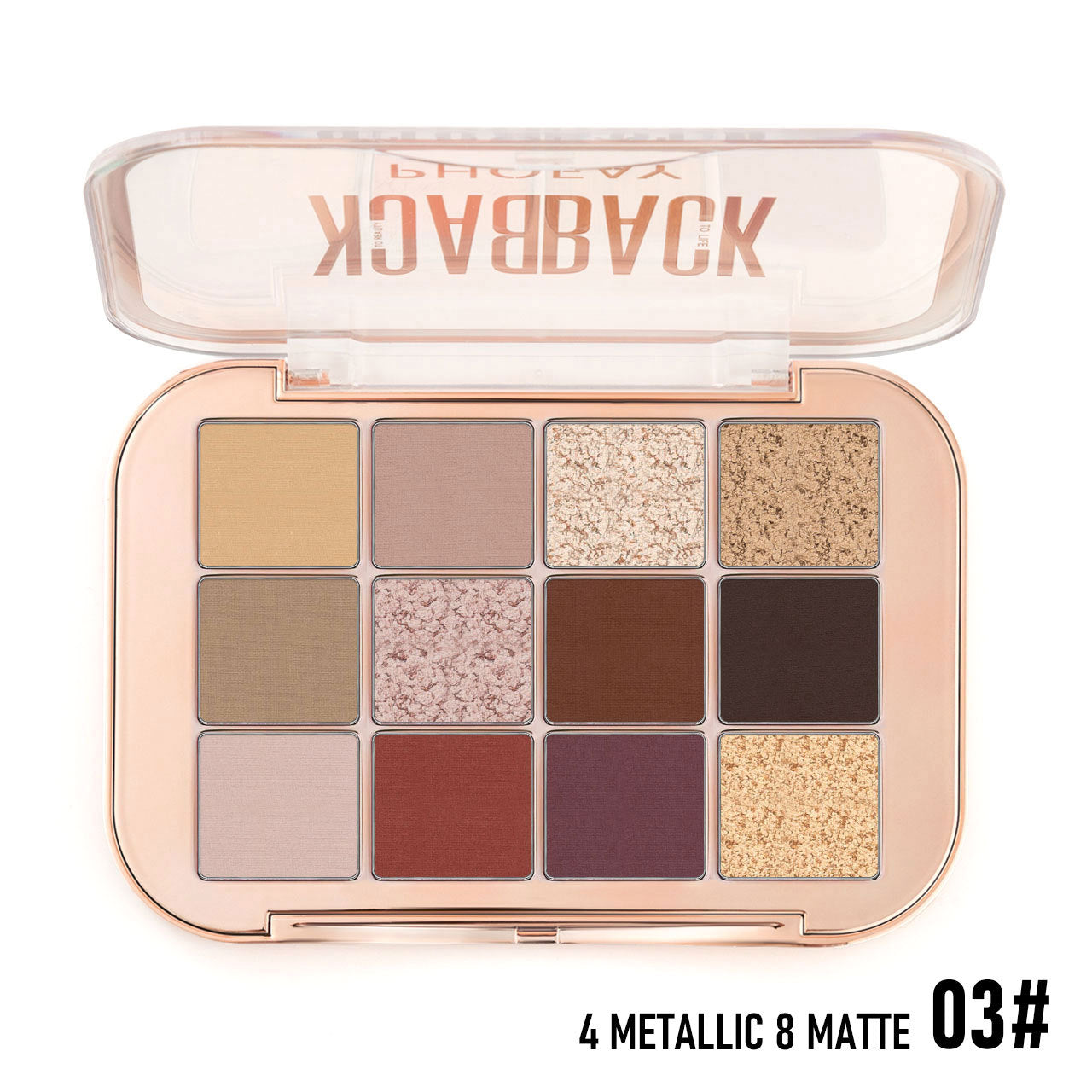 PHOFAY 12 Color Eyeshadow Palette - Bests Sale