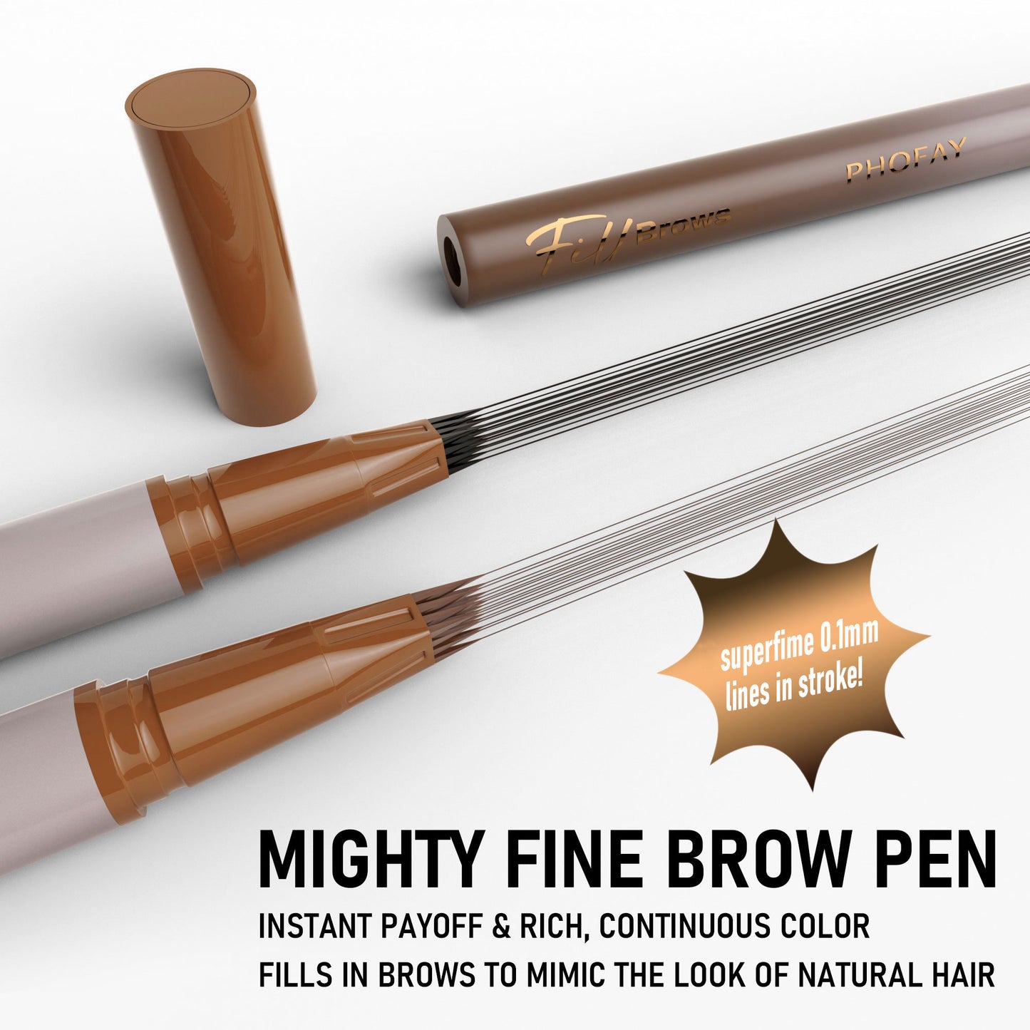 PHOFAY WATERPROOF WILD EYEBROW PENCIL - Bests Sale