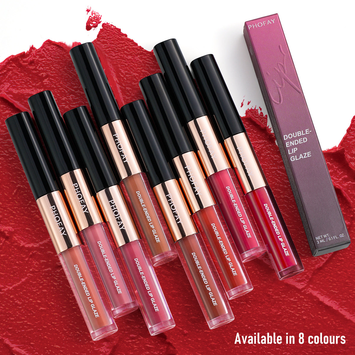 CL021 Double Head Non-stick Cup Lip Gloss - Bests Sale
