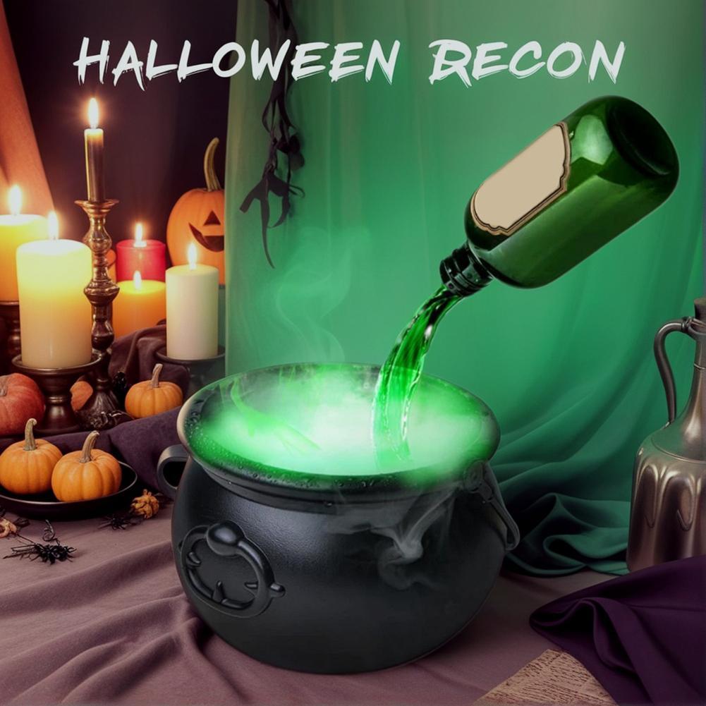 Halloween Black Wizard Bowl Magic Float Bottle And Diffuser Indoor Home Bar Magic Party Horror Ghost Props Halloween Decoration - Bests Sale
