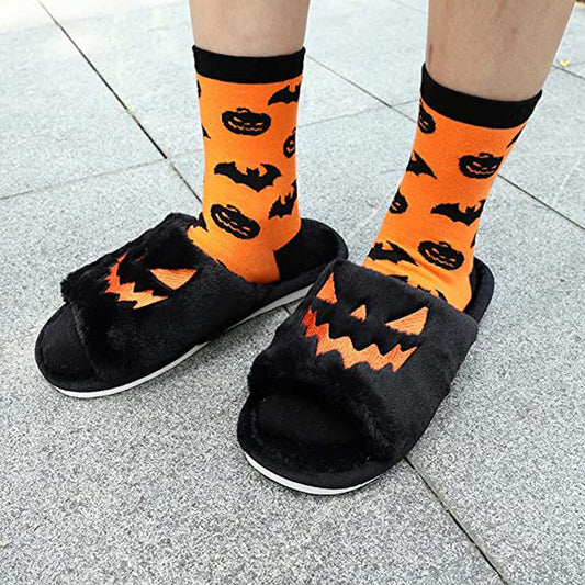 Halloween Shoes Winter Cute Warm Home Slippers Women Bests Sale