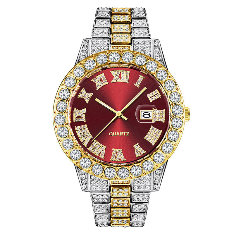 Men's Fashion Personality Affordable Luxury Alloy Watch Bests Sale