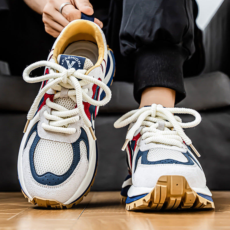 Men's Shoes Mesh Breathable Versatile Casual Sneaker - Bests Sale
