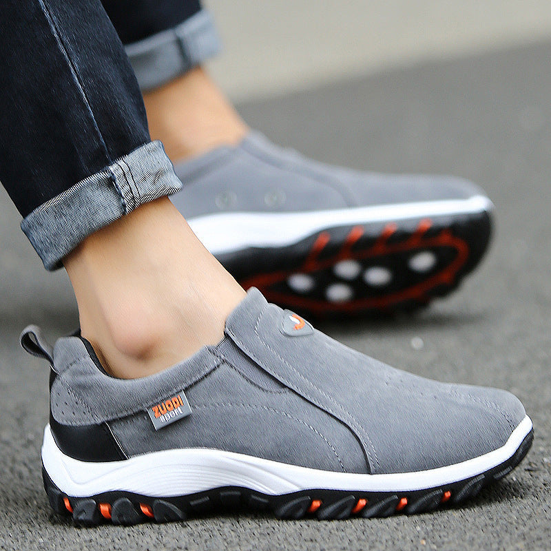 Hiking thick bottom sports travel shoes trend men's shoes - Bests Sale