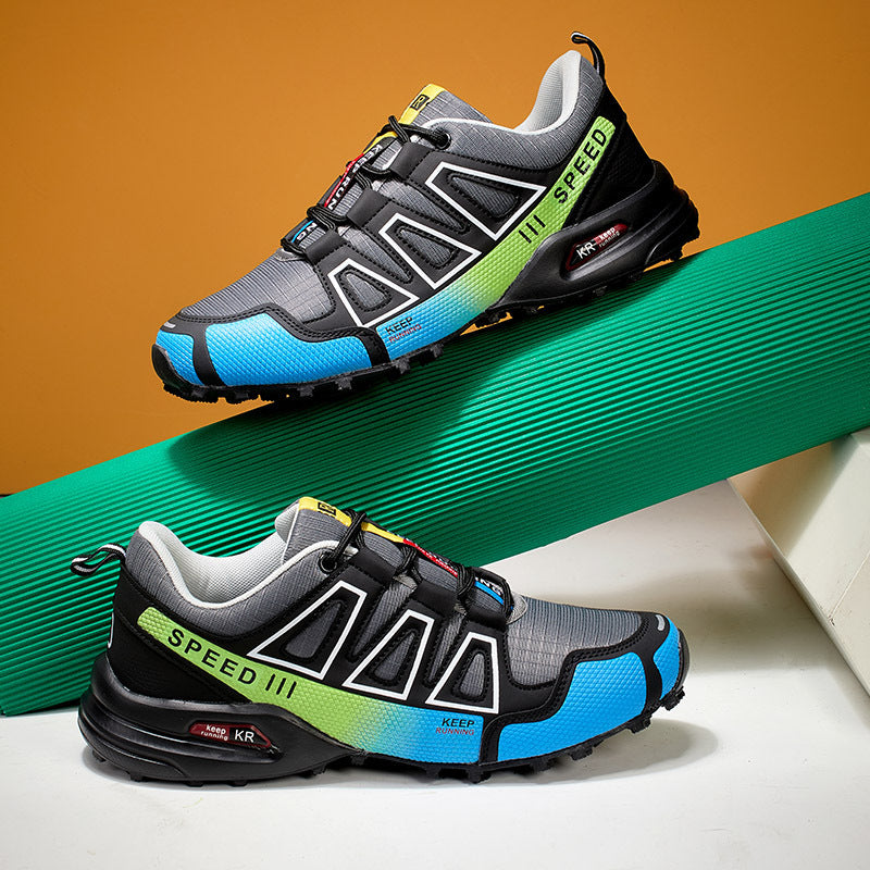 Summer Hiking Shoes Outdoor Shoes Men's Super Lightweight Breathable Shock Absorption Off-road Trekking Shoes - Bests Sale