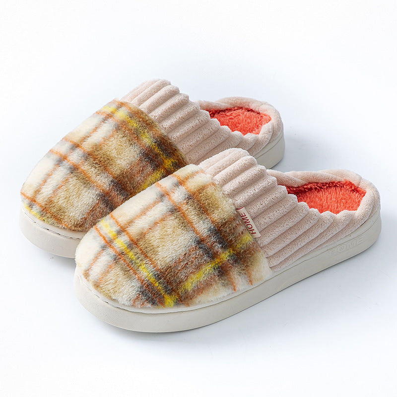 Leisure Home Comfortable Soft Cotton Slippers - Bests Sale