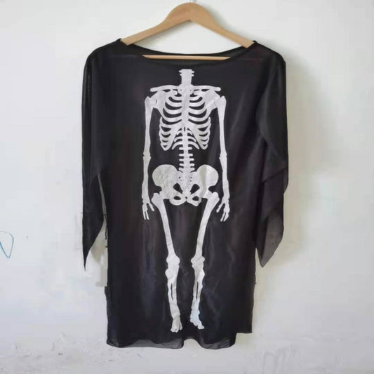 Halloween Skeleton Makeup Ball Costume Clothing Bests Sale